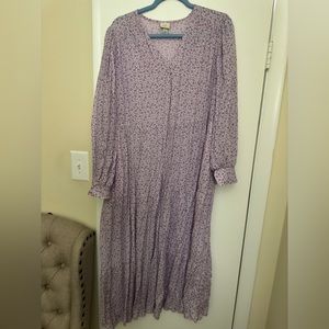 Light weight cotton midi dress